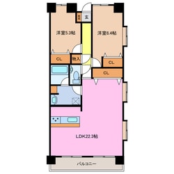 新正駅 徒歩8分 11階の物件間取画像